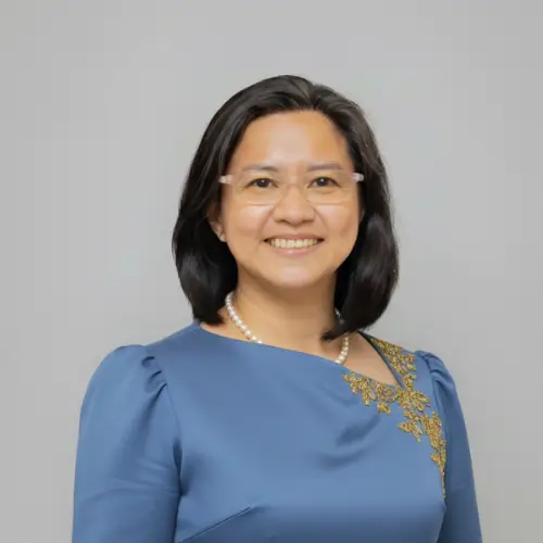 A portrait picture of Dr. Candids Patrice A. Reyes