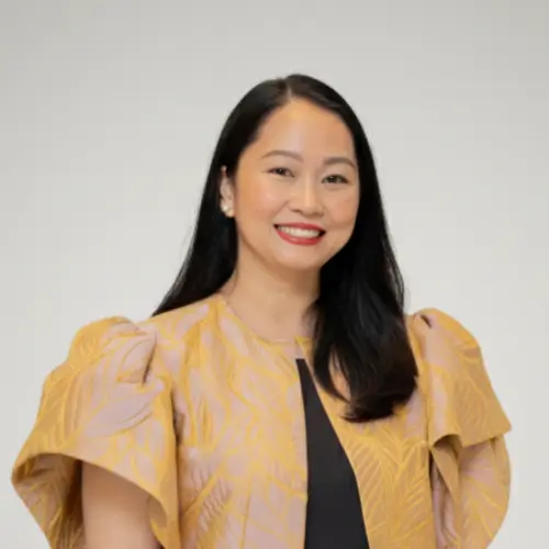A portrait picture of Dr. Maria Rachelle Caparas-Pineda