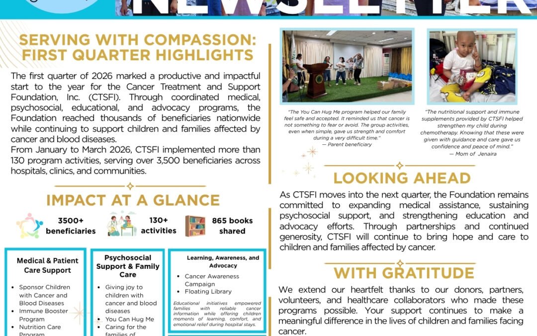 CTSFI Newsletter | January–March 2026